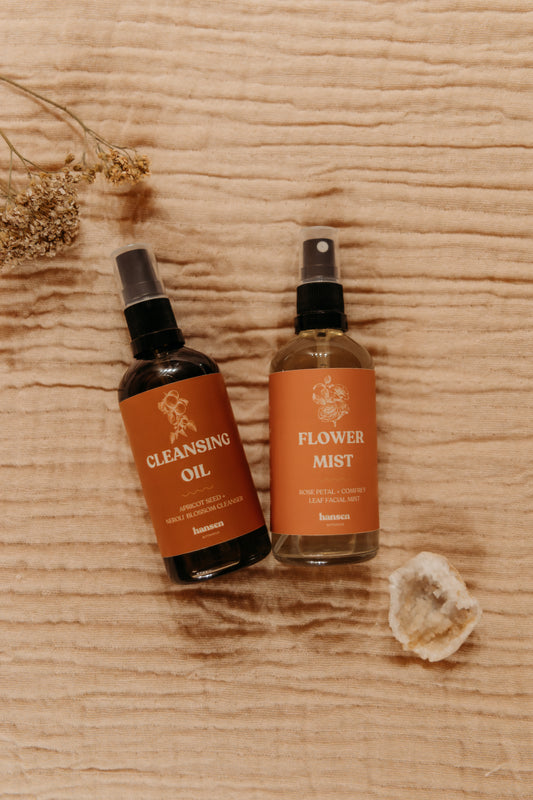 Cleansing Oil + Flower Mist Duo