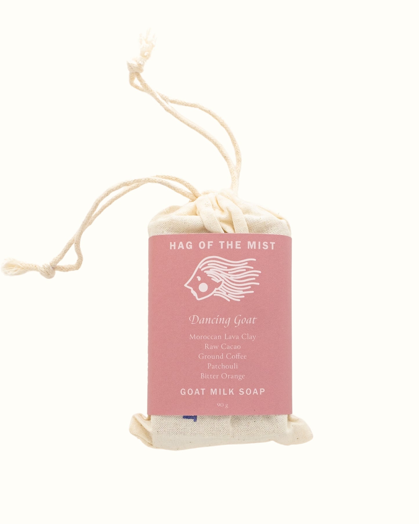 Hag of the Mist DANCING GOAT Goat Milk Soap with Coffee + Patchouli