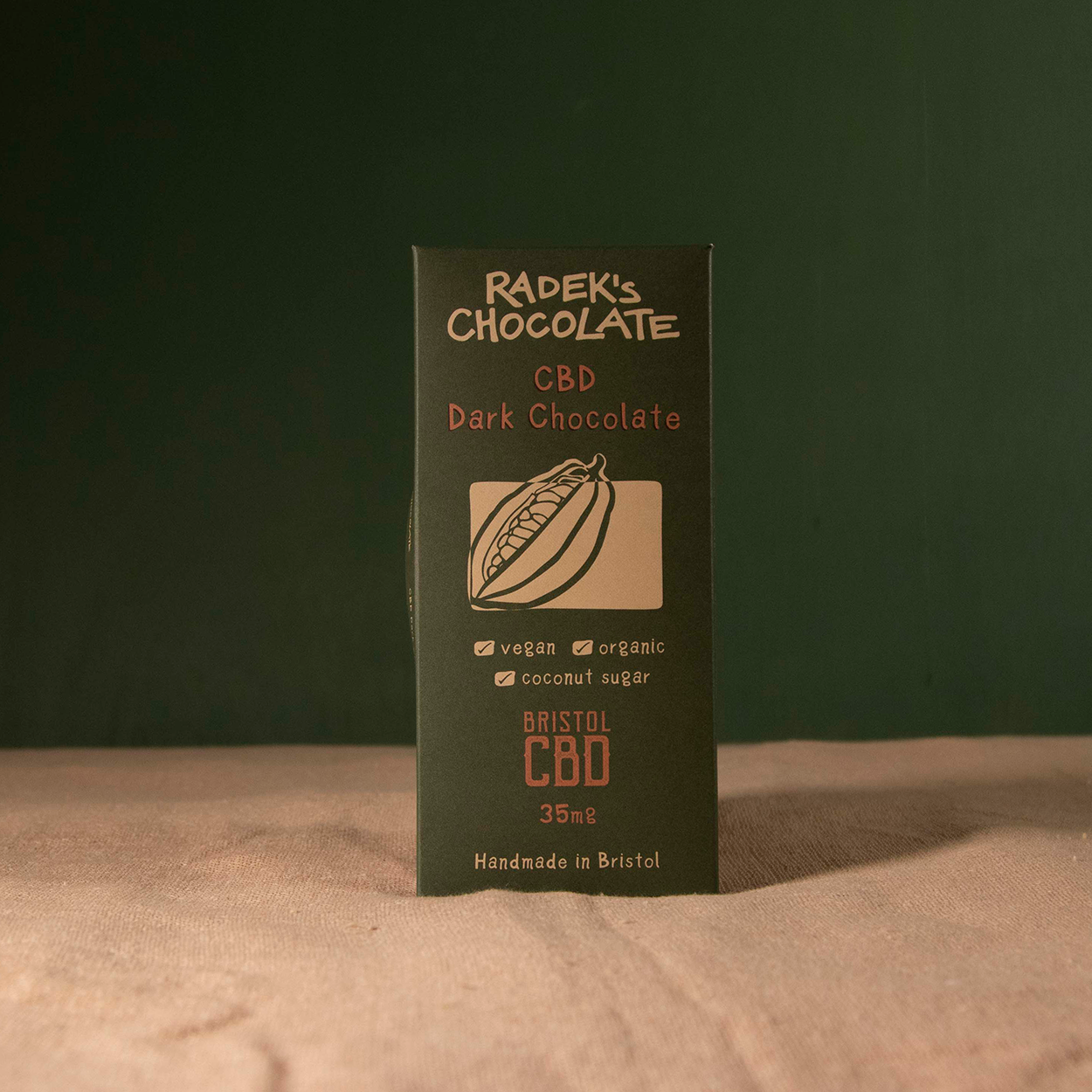 Radek’s CBD Dark Chocolate