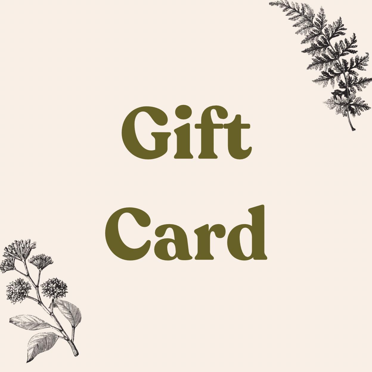 Hansen Botanics Gift Card