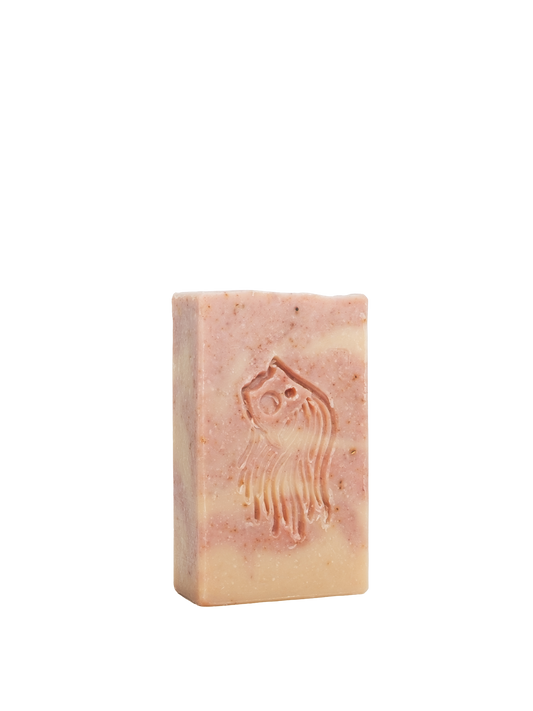Hag of the Mist WILD LOVE Goat Milk Soap with Raspberry Leaf + Rose Geranium