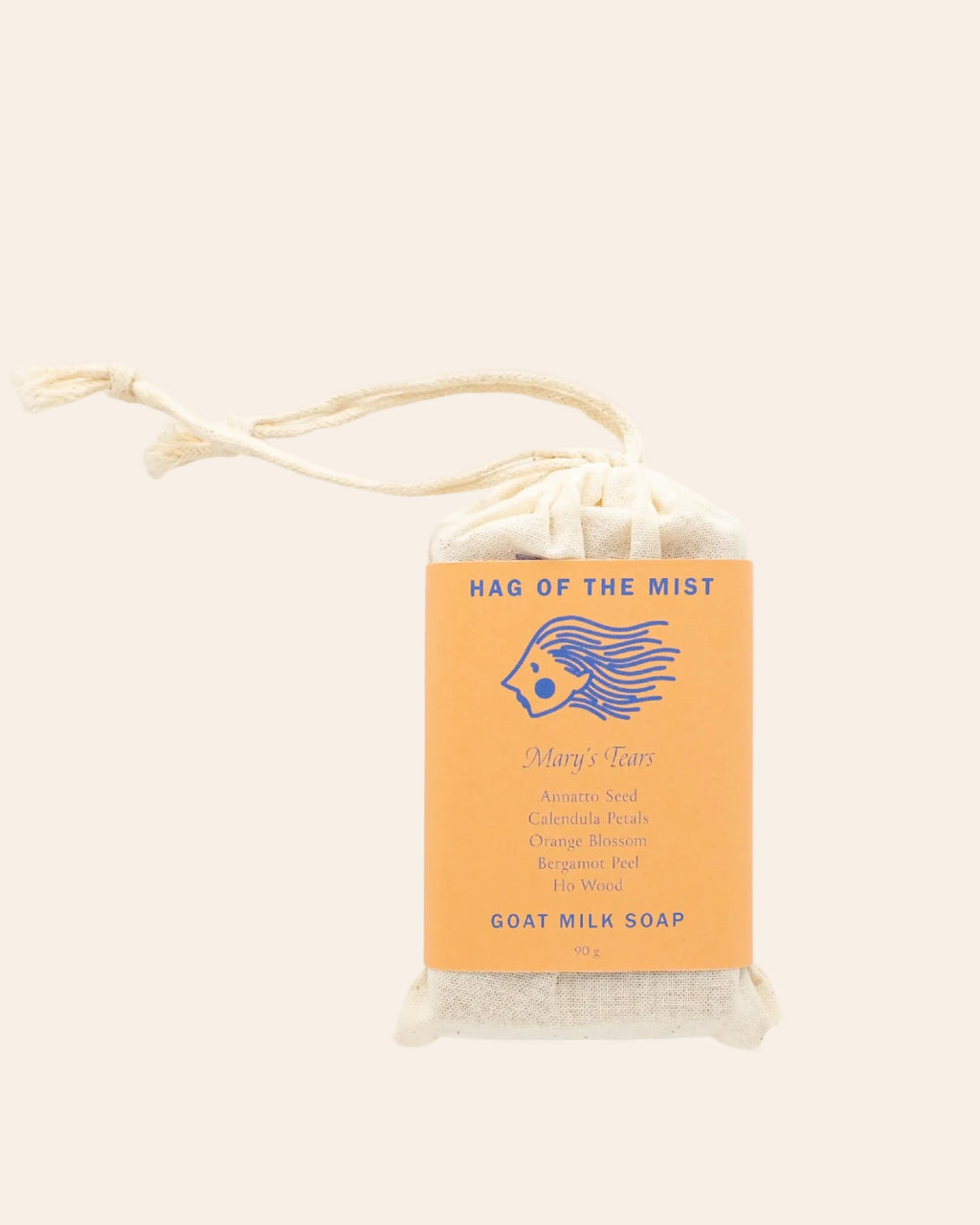 Hag of the Mist MARY'S TEARS Goat Milk Soap with Calendula + Orange Blossom