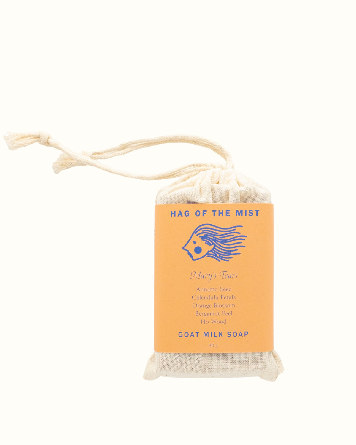 Hag of the Mist MARY'S TEARS Goat Milk Soap with Calendula + Orange Blossom