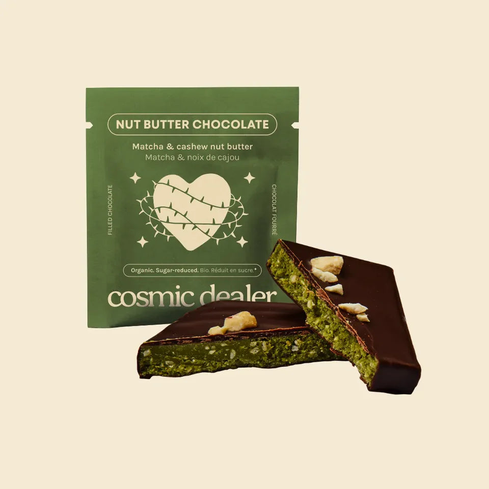 Cosmic Dealer Matcha & Cashew Chocolate