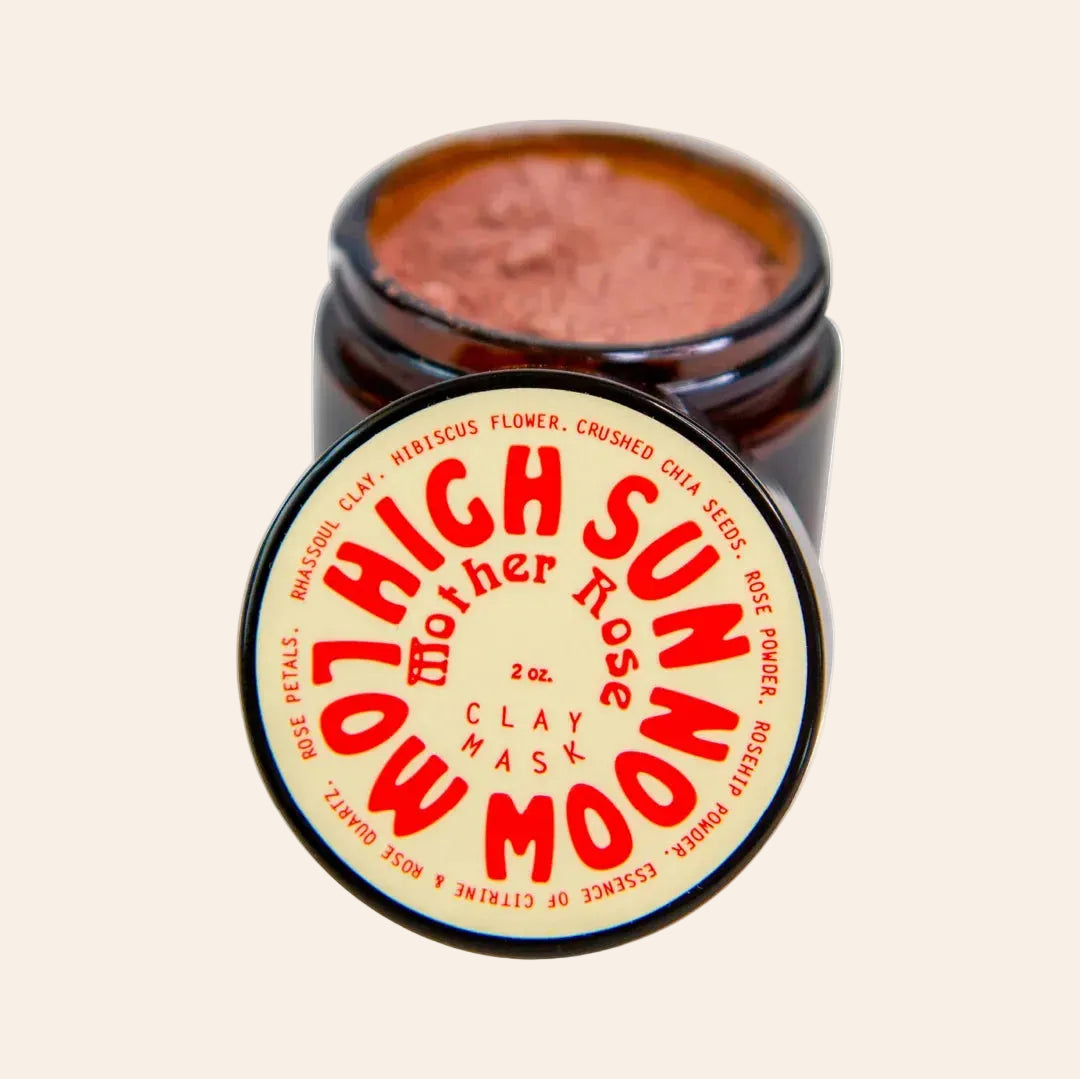 High Sun Low Moon Mother Rose Face Mask