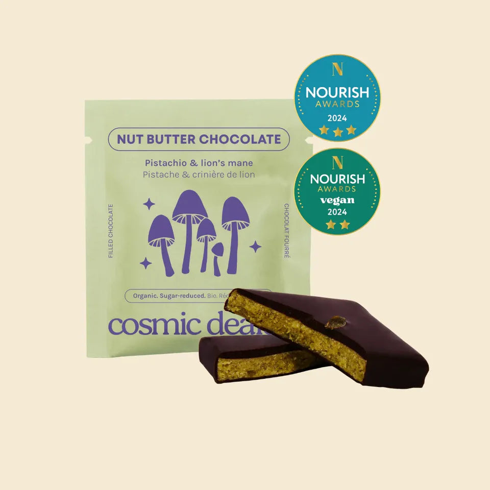 Cosmic Dealer Pistachio & Lion's Mane Chocolate