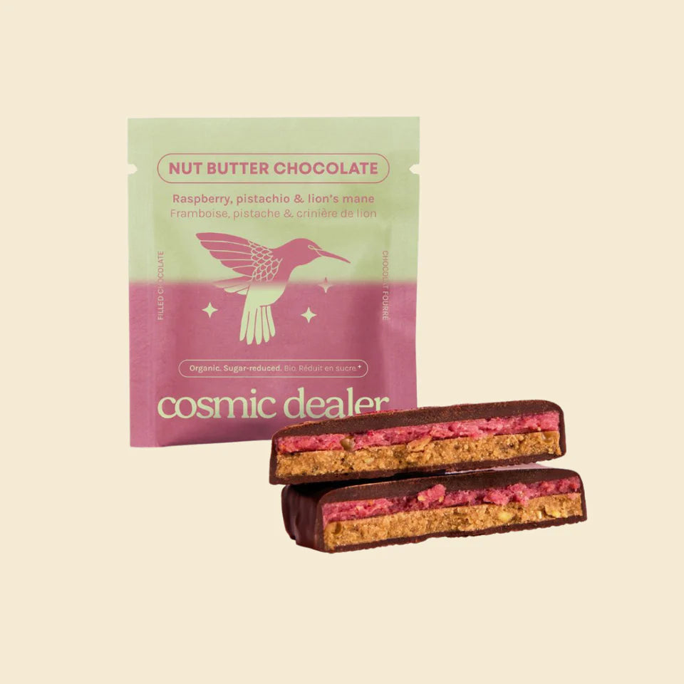 Cosmic Dealer Raspberry, Pistachio & Lion's Mane